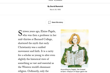 the devil problem - new yorker article